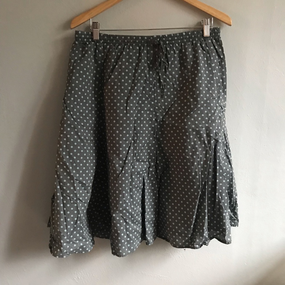 Garnet Hill Lined Skirt